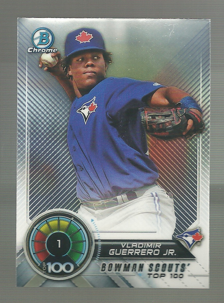 2018 Bowman – Bowman Scouts’ Top 100 Vladimir Guerrero Jr. #BTP-1 (RC)