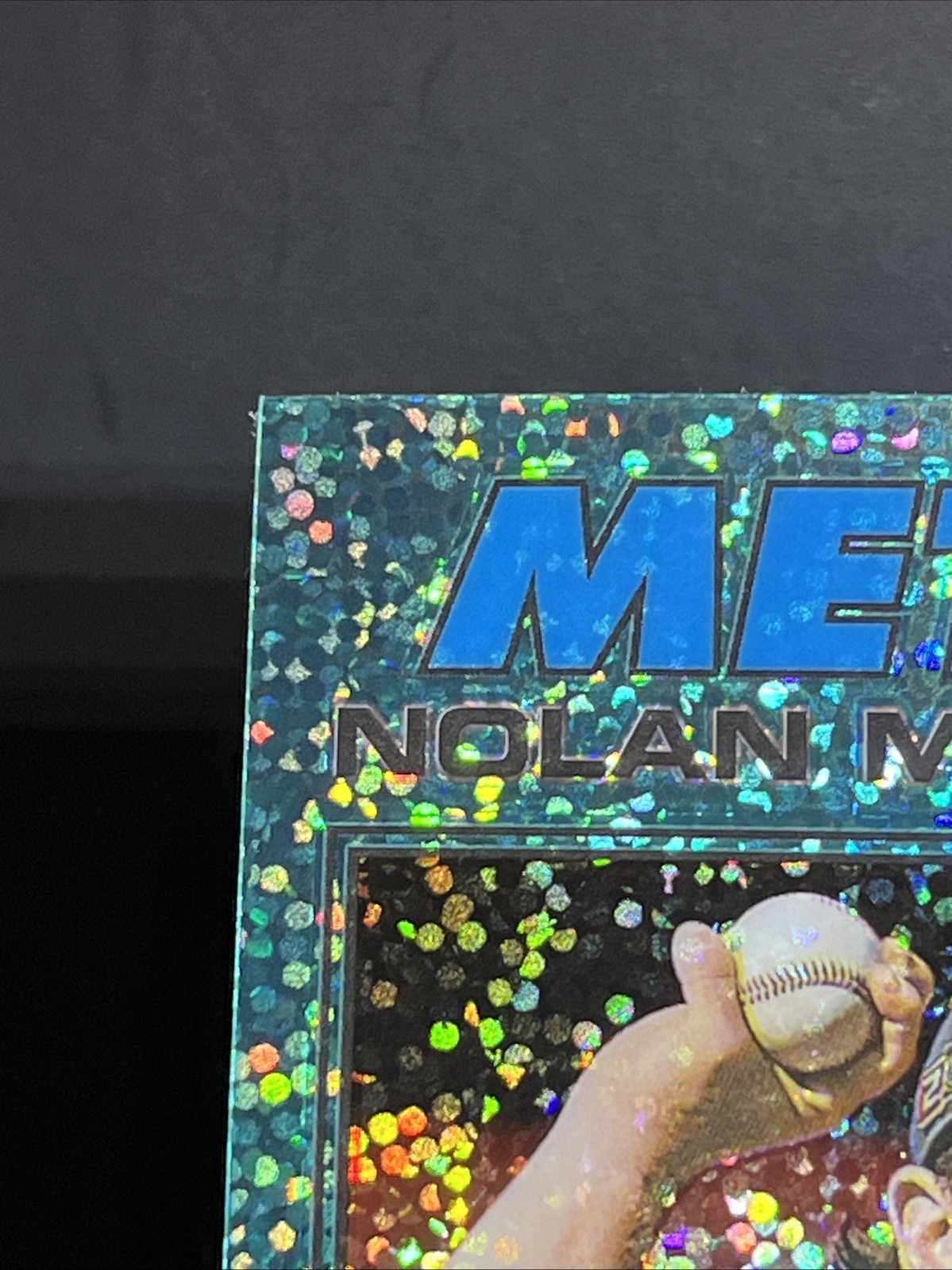 2026 Topps Heritage Nolan McLean #150 Aqua Sparkle Refractor – Mets