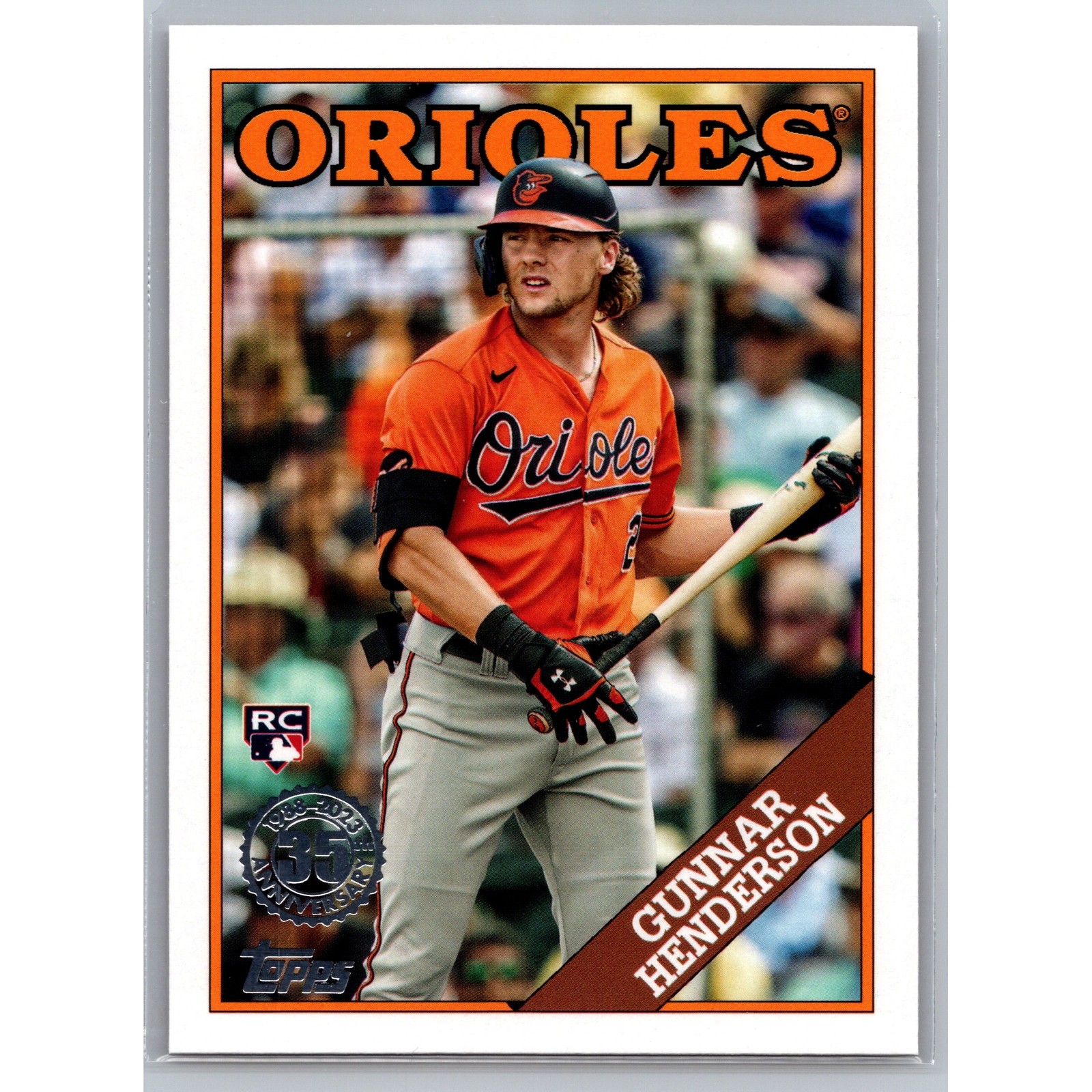 Gunnar Henderson Rookie 2023 Topps Update #88US-9 Orioles
