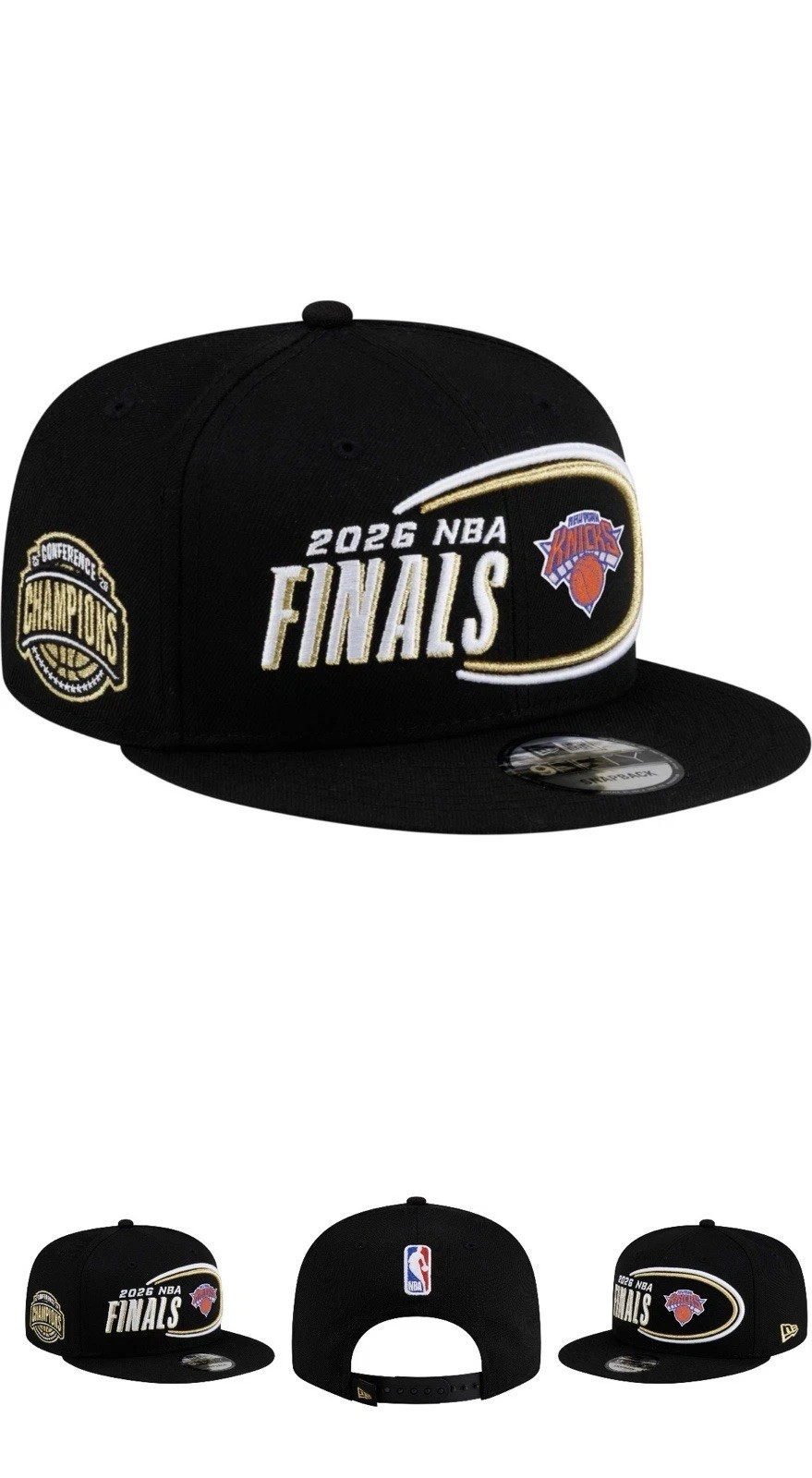 New York Knicks New Era 2026 NBA Eastern Conference Champions Finals Cap Hat