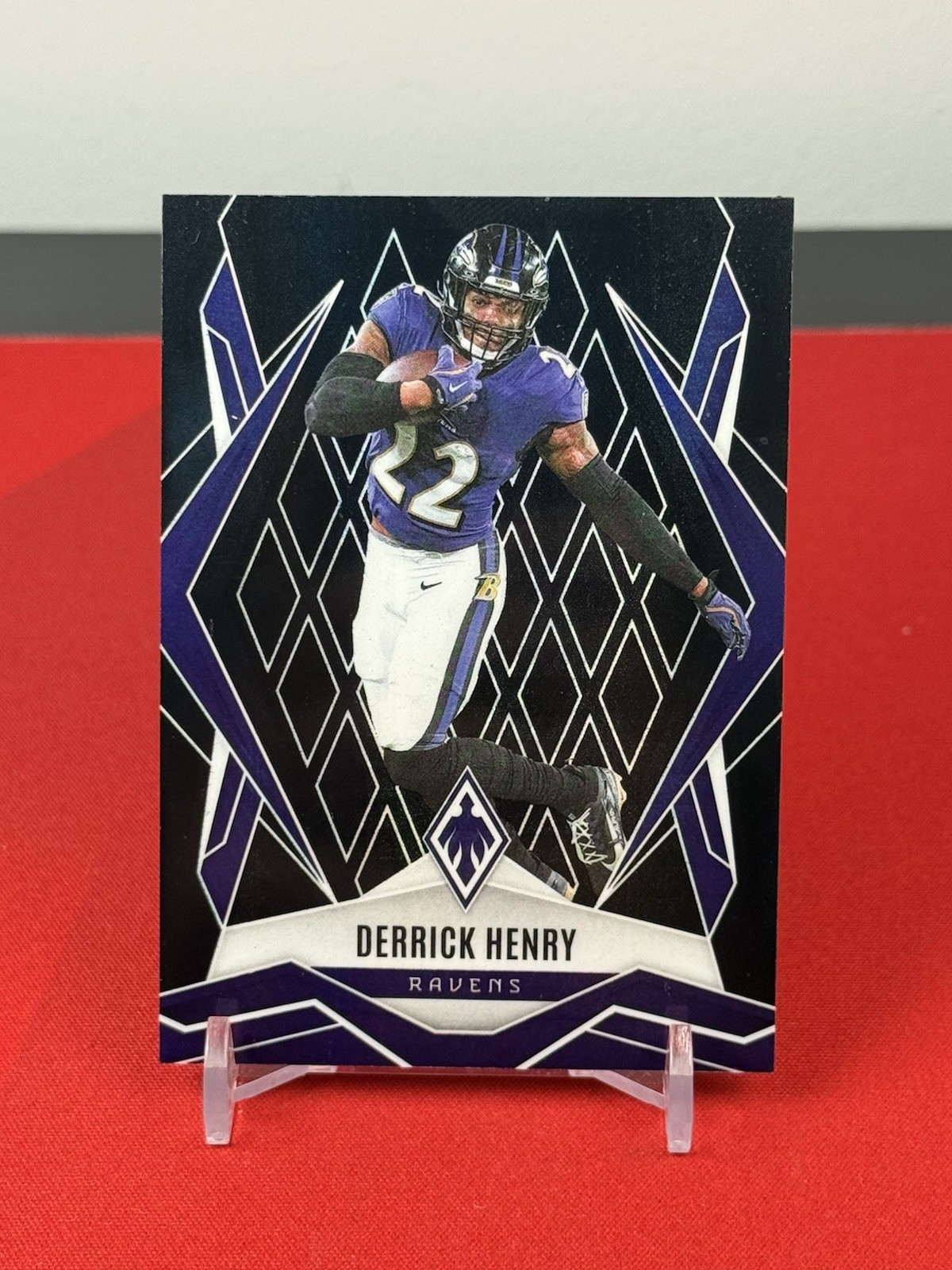 Derrick Henry 2025 Mosaic Black Prizm 1/1 Ravens! Rare!