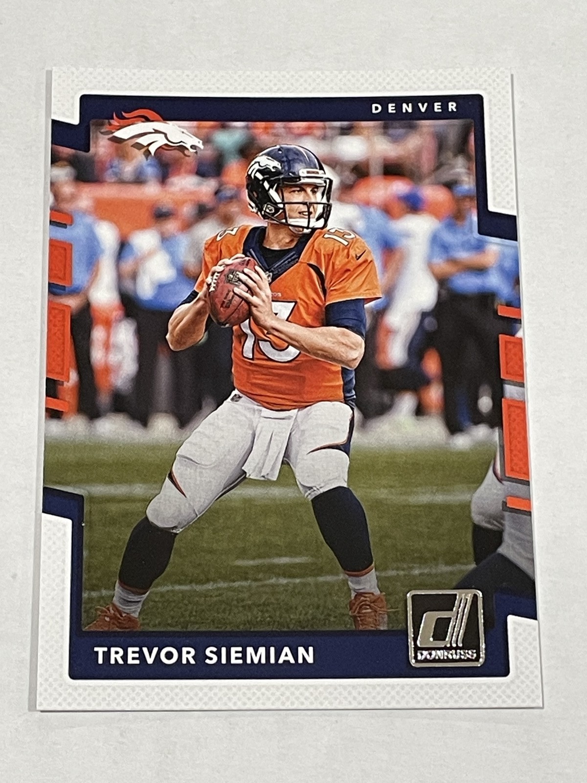 2017 Donruss Football #141 – Trevor Siemian – Denver Broncos