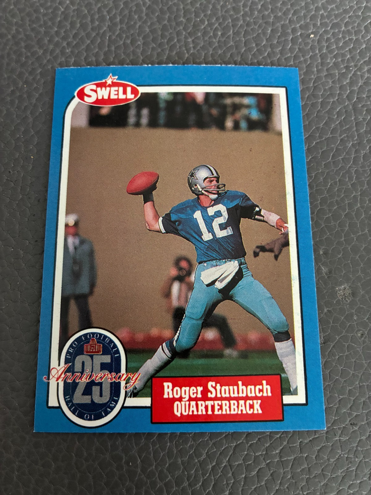 1988 Swell Football Greats #5 Roger Staubach Cowboys
