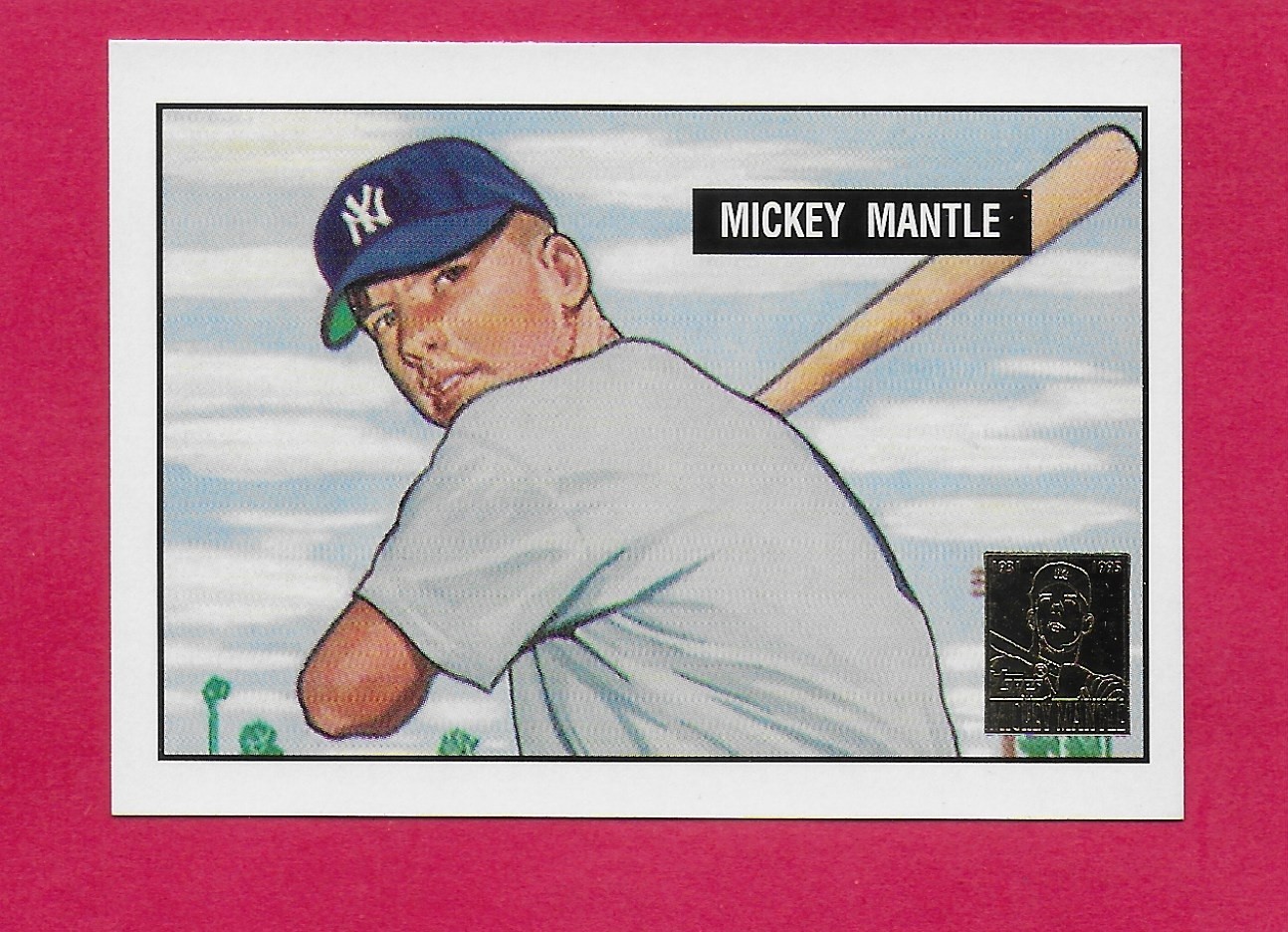 1996 Topps Mickey Mantle Commemorative Single Inserts- YOU PICK – NRMT
