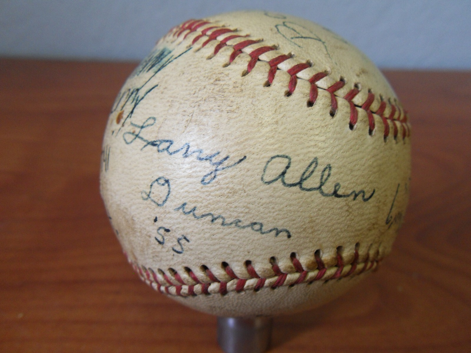 Autographed Baseball Unknown Players Many Times Signed Collectible Sports Lover