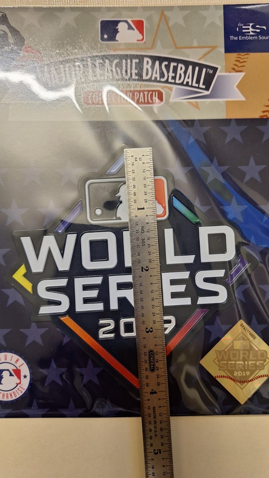 MLB World Series 2019 Collector Patch