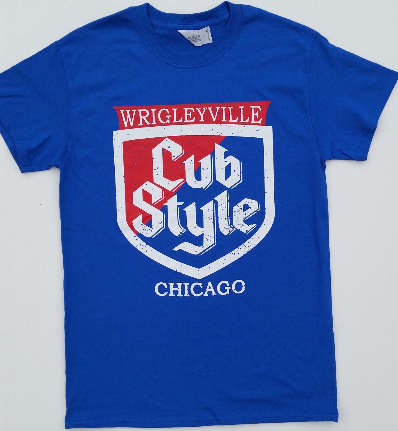 New Chicago Cubs Cub Style T-Shirt Wrigley Field Old Style Beer ( Sm – 3Xlg )