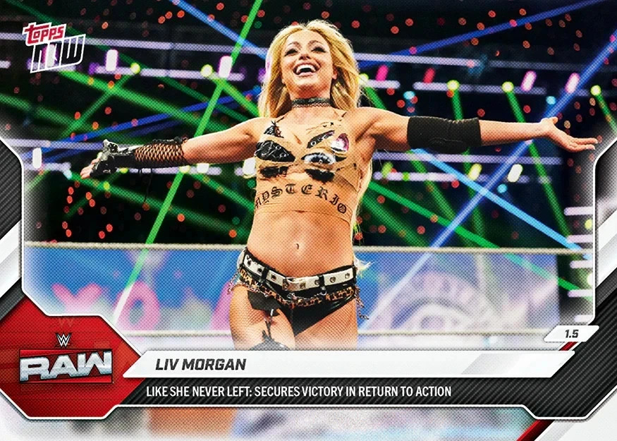 2026 Topps Now WWE #5 Liv Morgan RAW – QTY