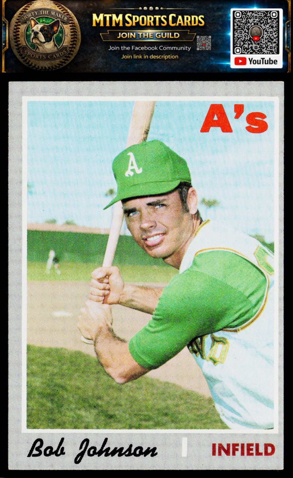 1970 Topps #693 Bob Johnson