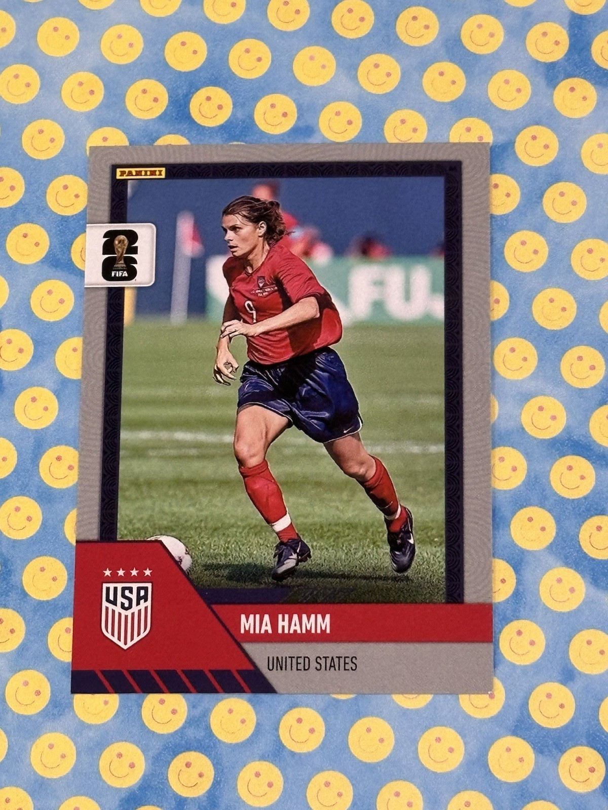 2026 Panini Prizm Monopoly FIFA World Cup Mia Hamm Starter #S8 United States (Q)