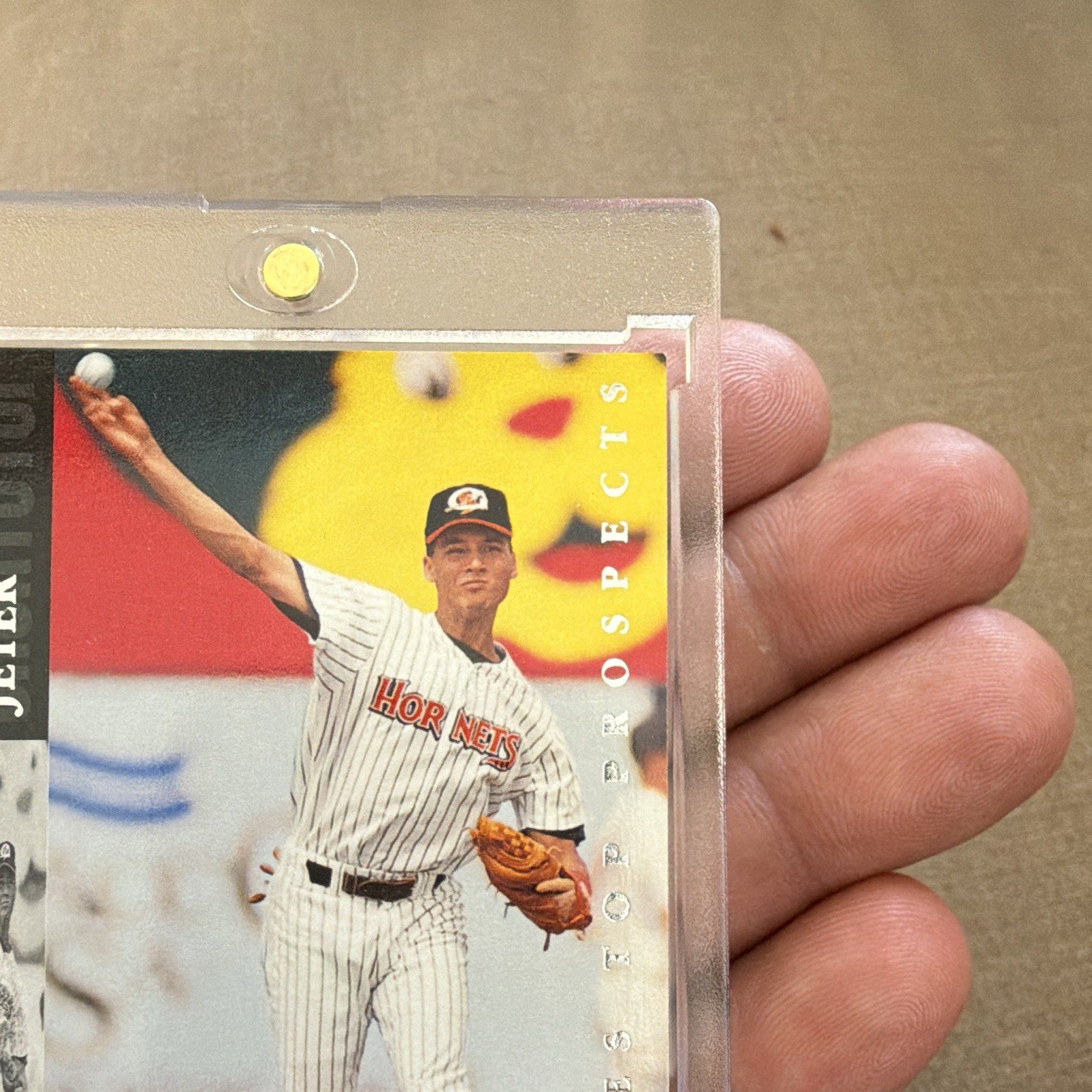 Upper Deck 1993 Top Prospects Derek Jeter Greensboro Hornets MiLB Card #185