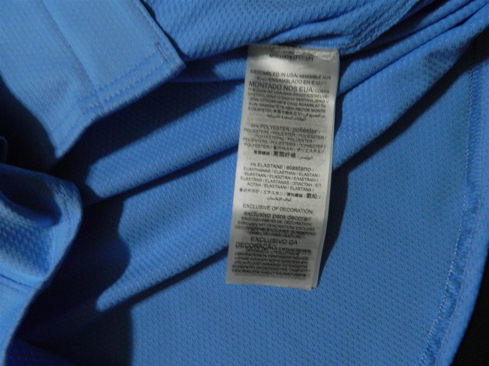 Authentic Chicago Cubs Vapor Elite Alternate Light Blue Jersey 44 Reg.$355