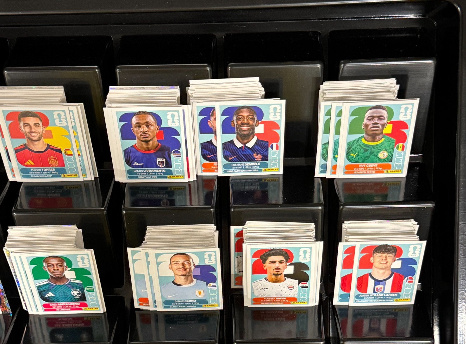 2026 Panini FIFA World Cup Sticker Collection Complete Lot Builder Group G H I