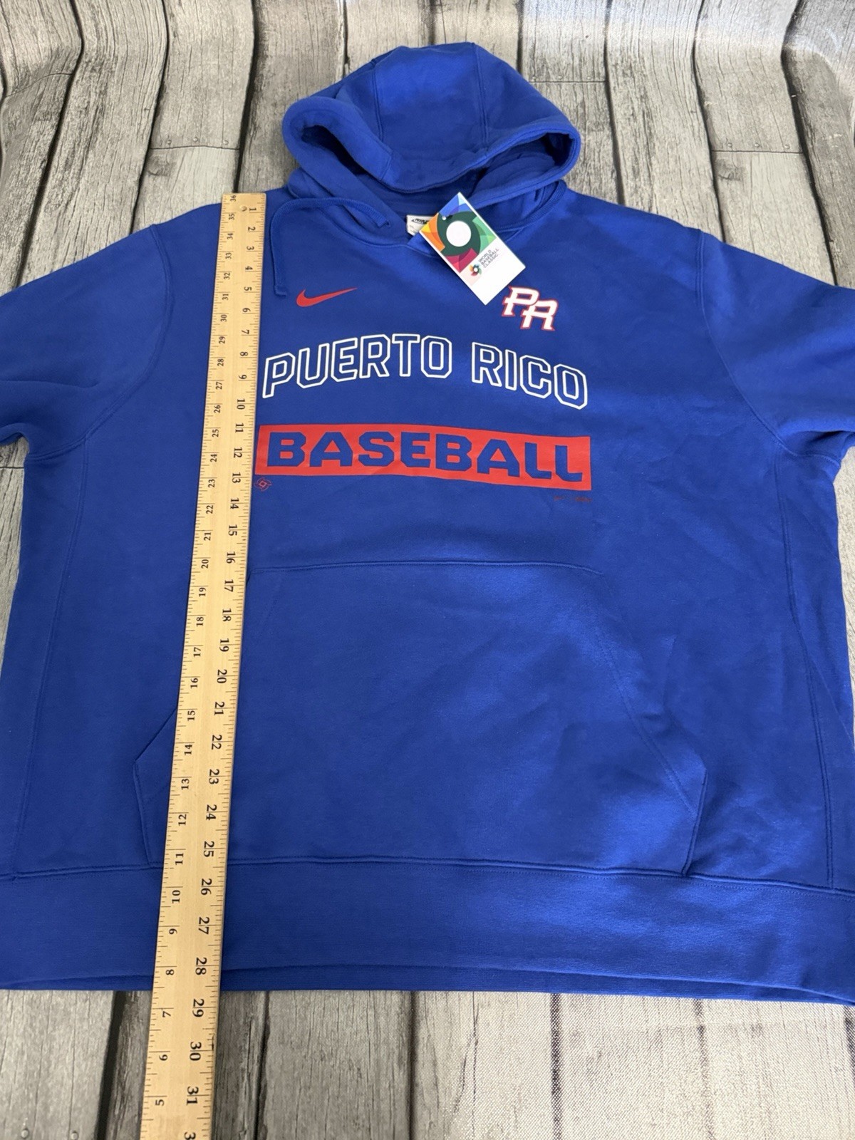 NWT Men’s Nike Puerto Rico Baseball Team 2026 World Baseball Classic Hoodie XXL