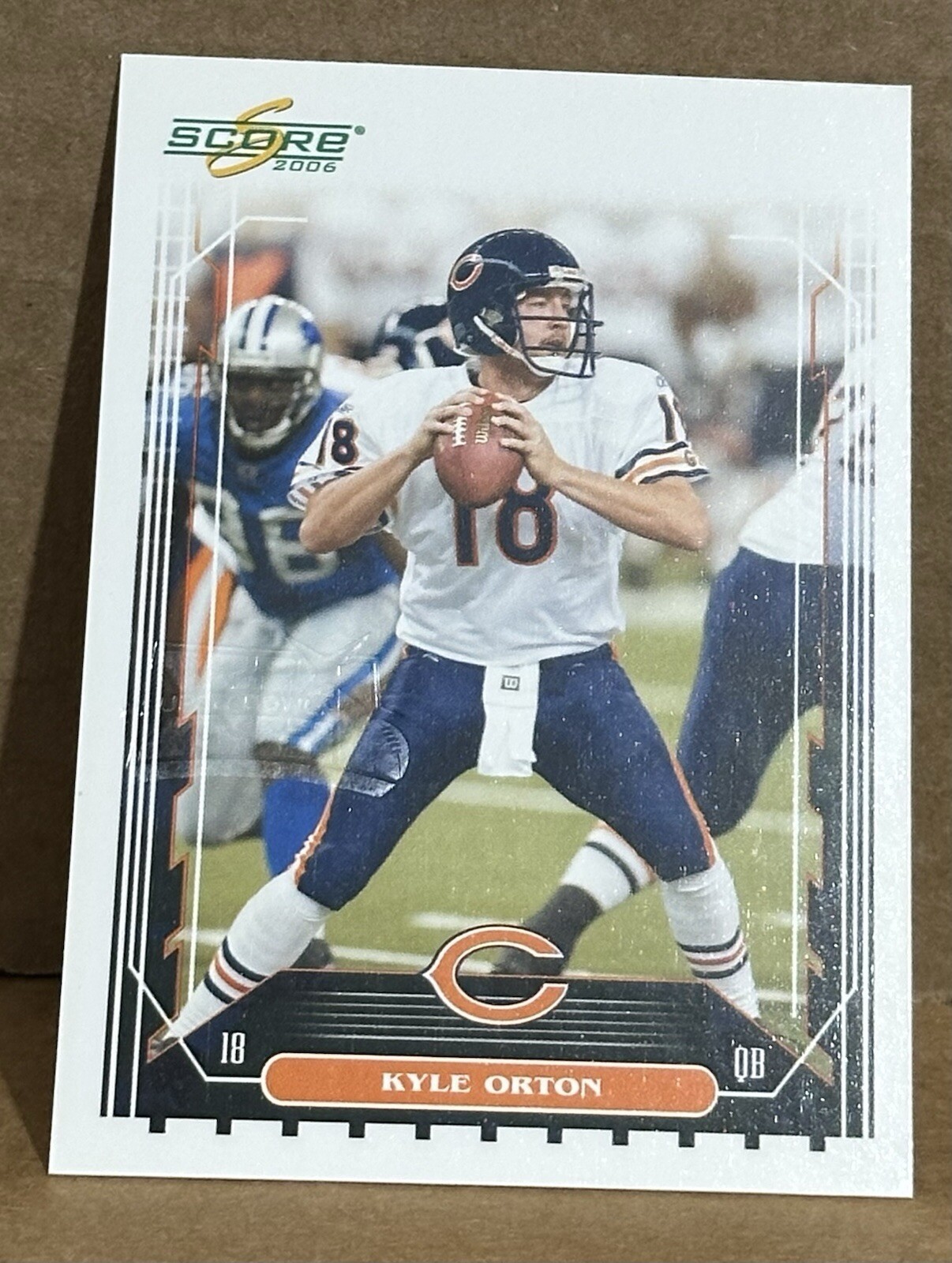 Kyle Orton 2006 Score Super Bowl XLI Embossed Logo #48 SSP 1/1 Masterpiece SP