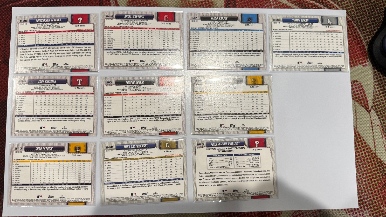 2026 Topps Series 1 • SANDGLITTER Foil cards – Multiple options to pick !!!