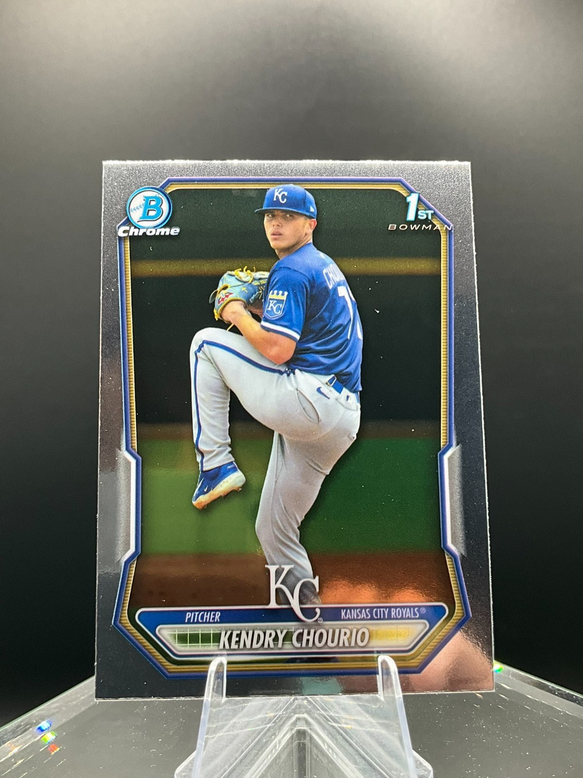2026 Bowman CHROME Baseball Prospects BCP-7 Kendry Chourio, Kansas City Royals