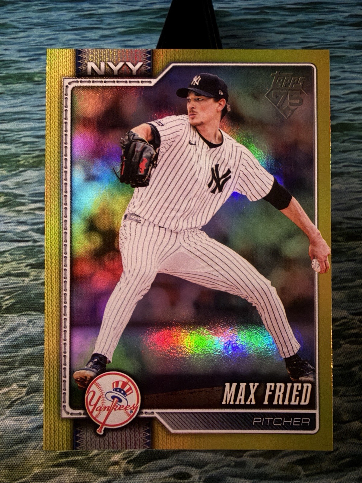 💥2026 Topps Series 1💥 #270 MAX FRIED YELLOW FOIL 253 /399 Yankees