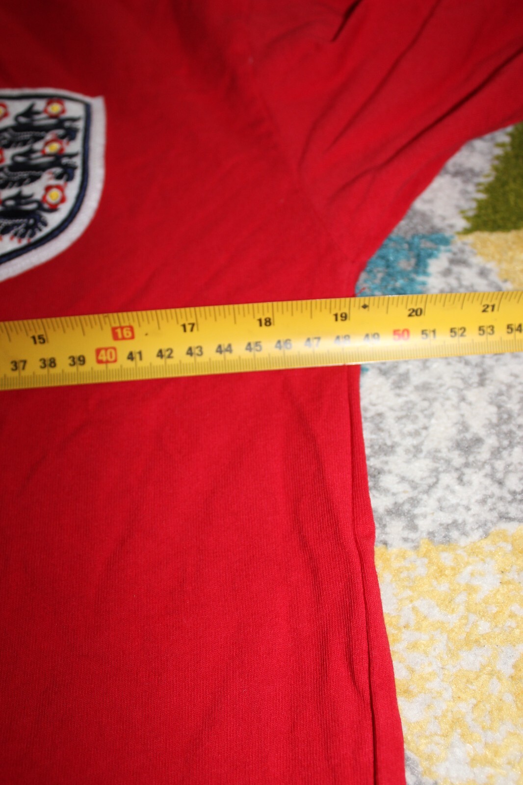 Vintage 1960’s England Soccer Jersey Football Shirt #6 Toffs – size M