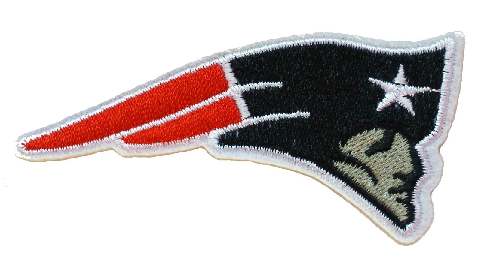 New England Patriots 3″ Iron On Embroidered Patch ~Free Tracking! – Flying Elvis