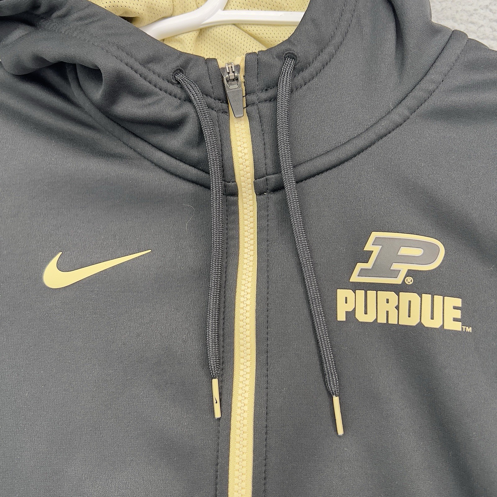 Nike On Field Purdue Boilermakers Sweatshirt Mens XL Therma Fit Black Hooded