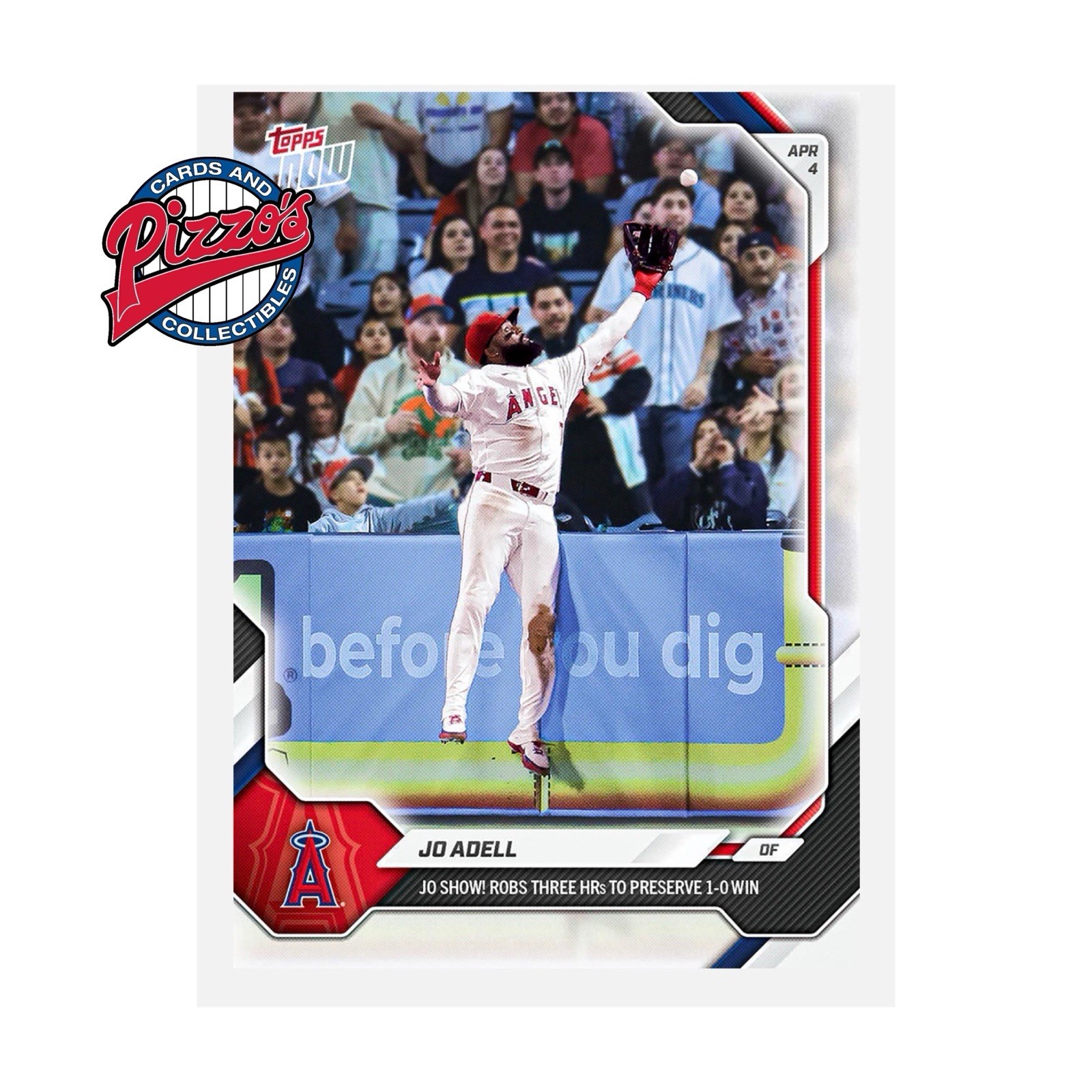 Jo Adell Robs 3 HR 2026 MLB Topps NOW Card 53 In Hand