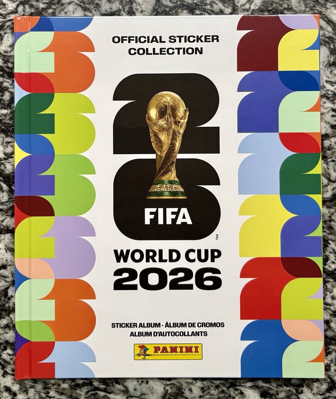 2026 Panini FIFA World Cup Sticker Album Hardcover USA edition
