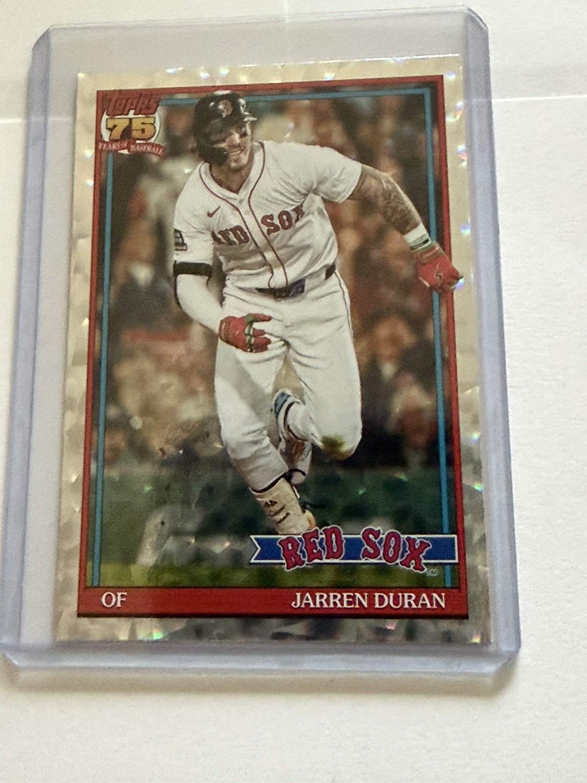 2026 Topps Series 2- Jarren Duran 1991 Anniversary Crackle Foil