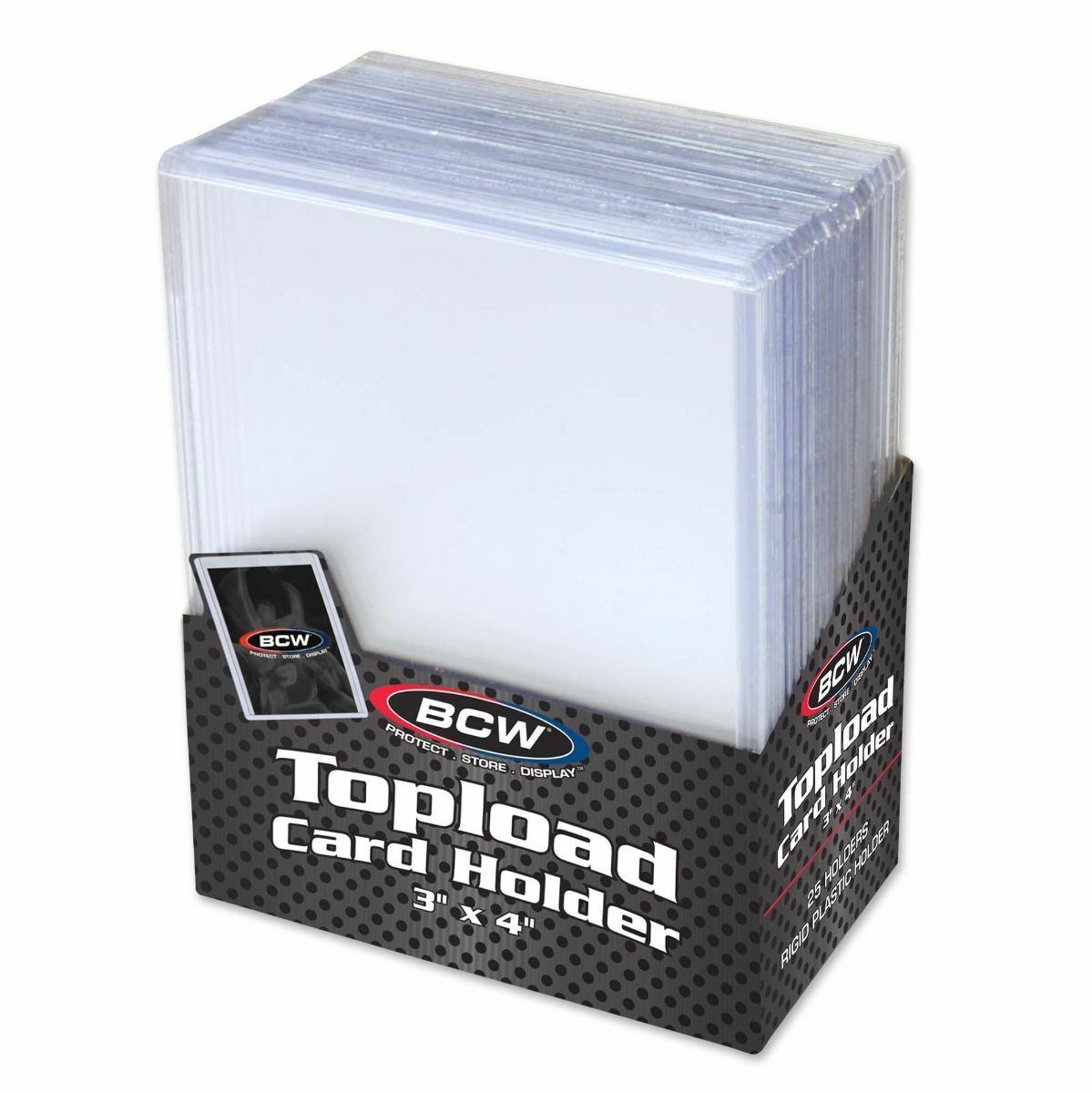 Pick Your Size – BCW Toploader Top Loader 20pt 59pt 79pt 108pt 168pt 197pt 360pt
