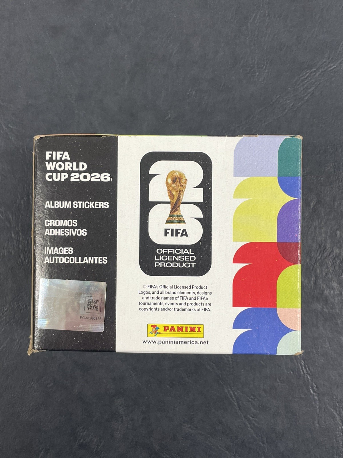 2026 Panini World Cup 25Ct. Sticker Pack Box | 175 Stickers | In Hand