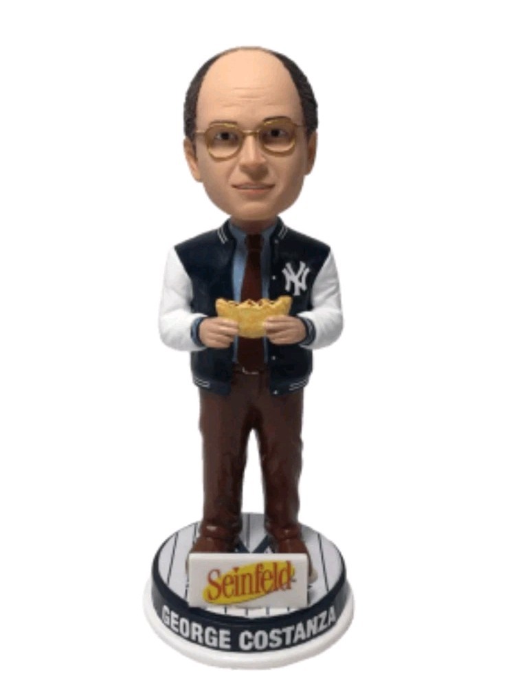 Yankees Presale SGA George Costanza Calzone Bobblehead Night 8/27 Ltd To 1st 18K