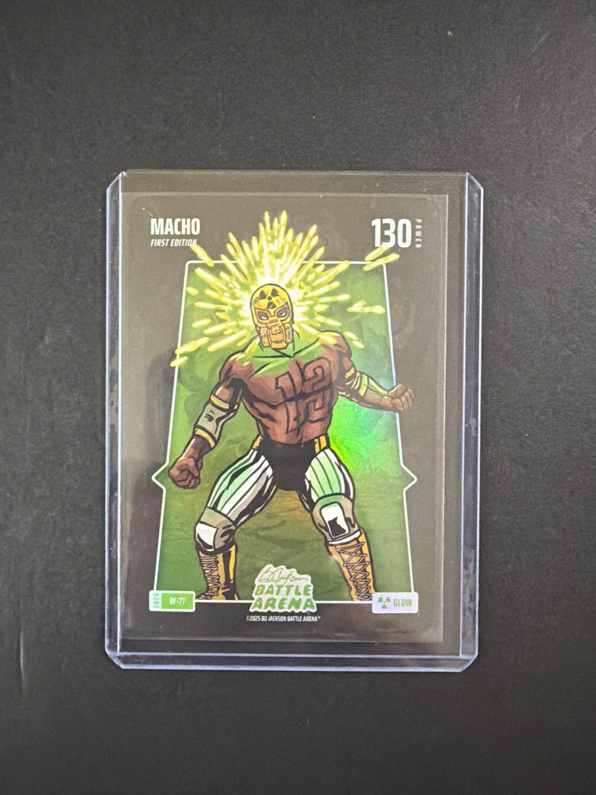 Macho First Edition Bo Jackson Battle Arena 130 Power Glow BF-77 2026 Foil
