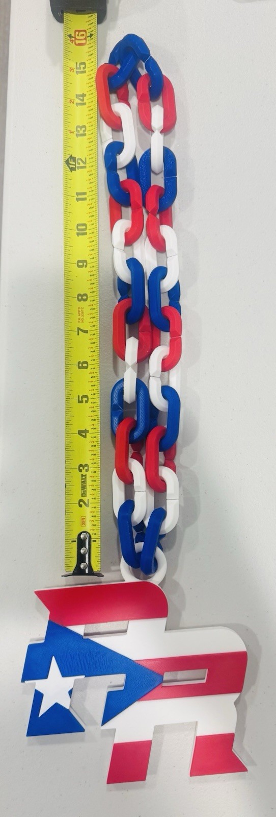 🔥Puerto Rico🇵🇷 (World Baseball Classic)-3D Printed CHAIN (FAST FREE SHIPPING)