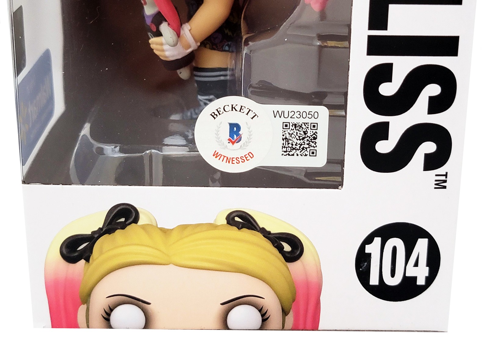 Alexa Bliss Autographed Signed Funko Pop #104 Vinyl Figurine Beckett Witness