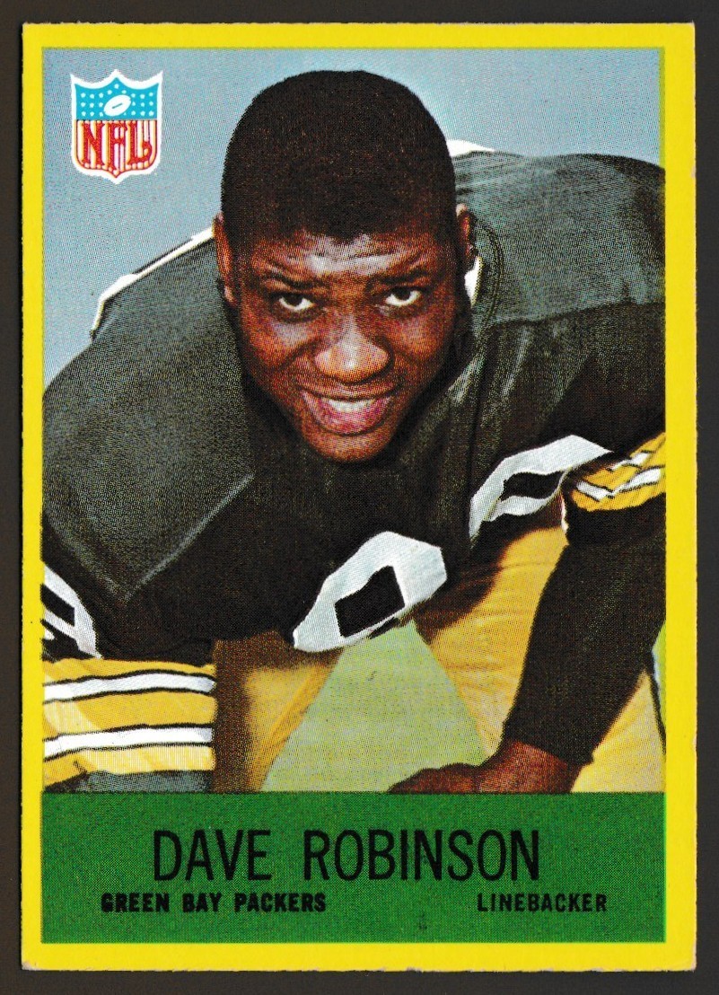 1967 Philadelphia – Dave Robinson #80 (RC)