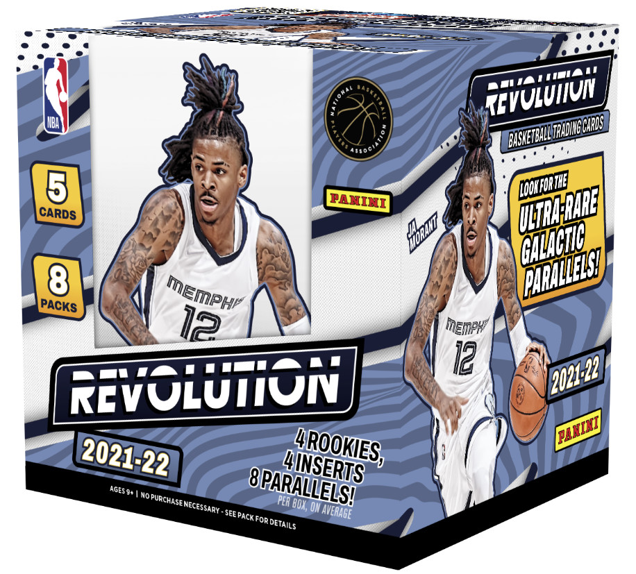2021/22 Panini Revolution Basketball Factory Sealed Hobby Box