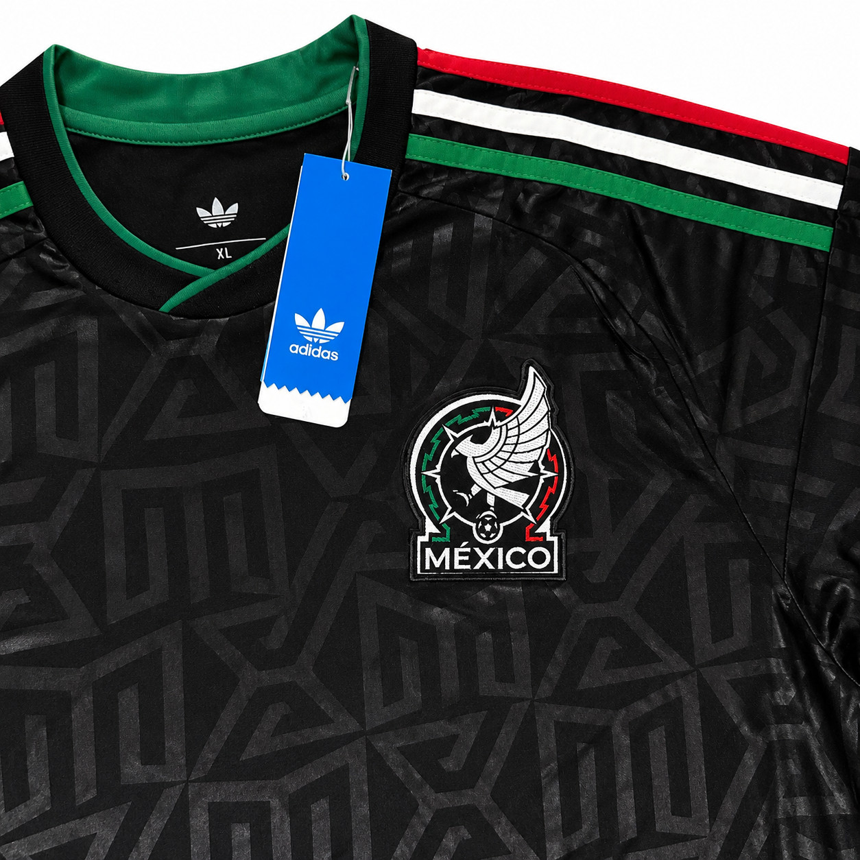 Mexico Word Cup Jersey adidas Men’s Jersey – Black/Black