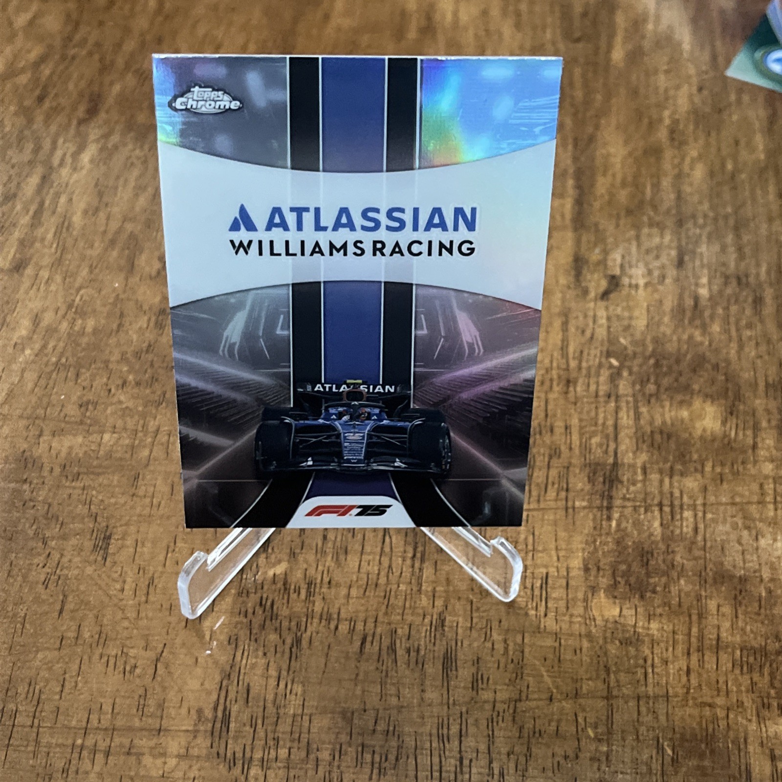 2025 Topps Chrome Formula 1 – F1 Team Logos Williams Racing #182 Refractor