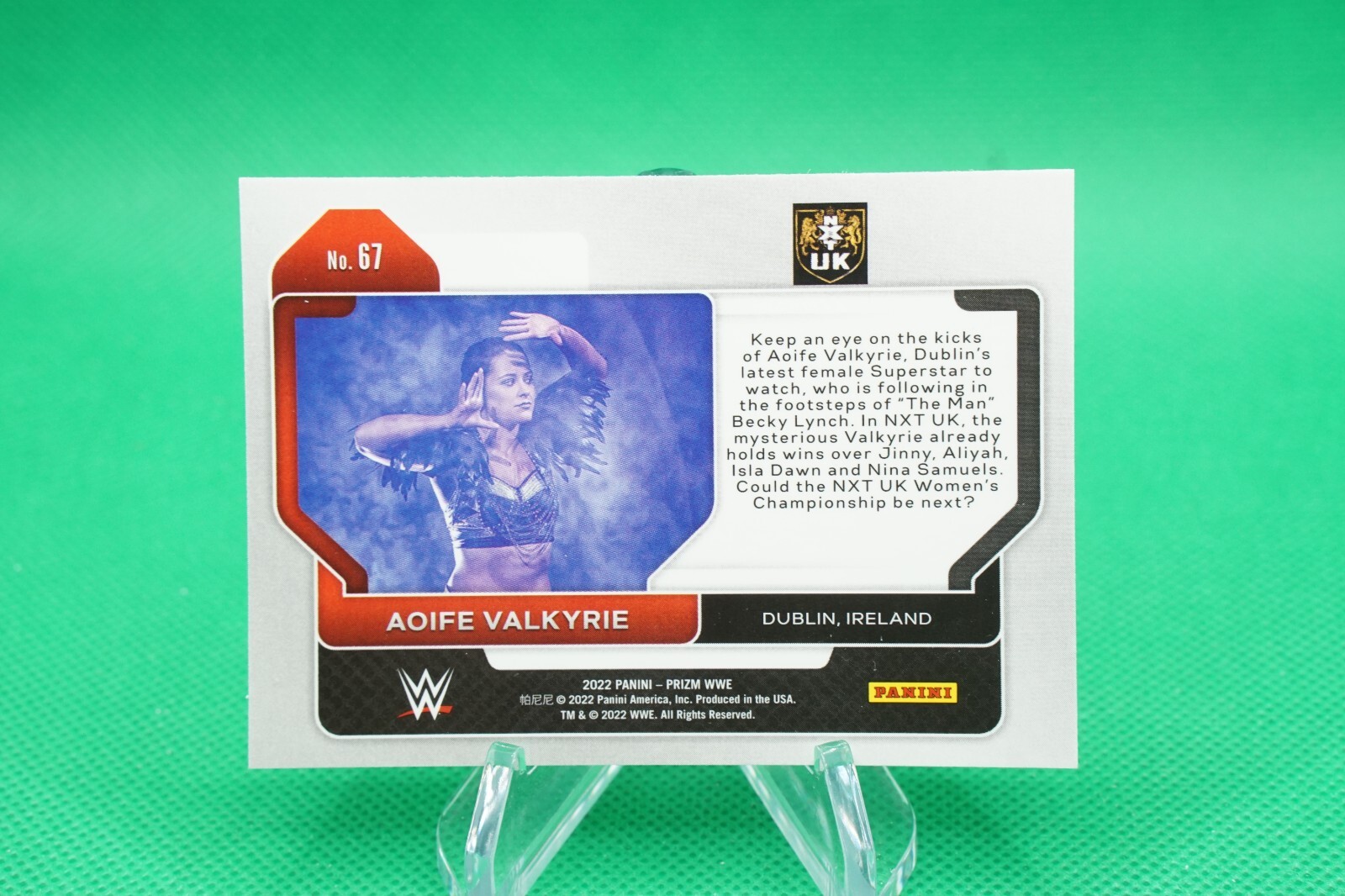 (6 Cards) 2022 Prizm WWE Base Horizontal #67 Aoife Valkyrie NXT UK S5920K