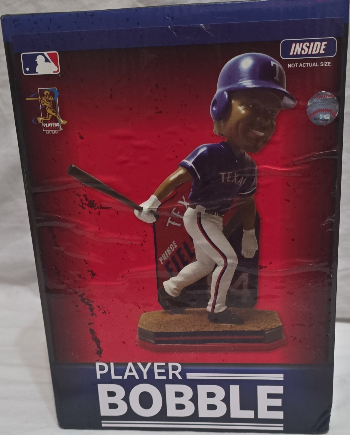 Forever Collectibles Prince Fielder Texas Rangers MLB Bobblehead Blue White Red