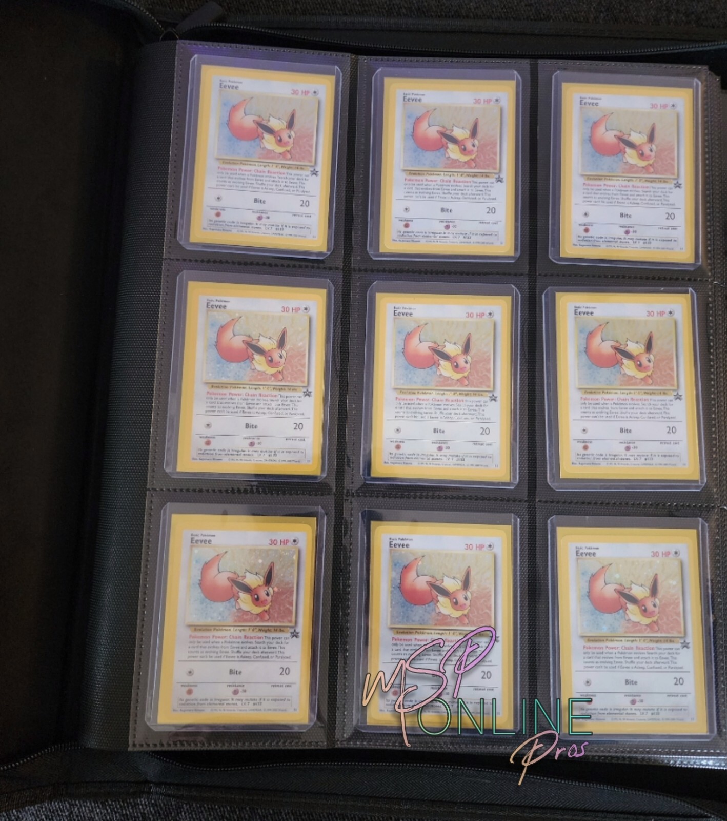 Top Loader Binder 9 Pocket | Trading Card Album Standard Toploader NEW 35pt Case