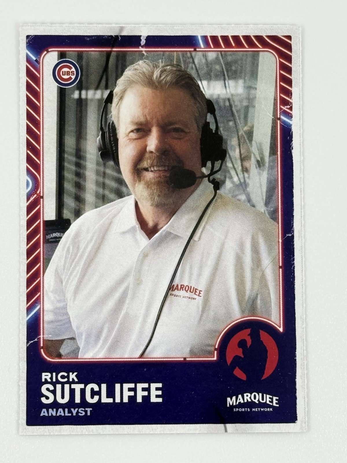 Rick Sutcliffe 2023 Chicago Cubs Marquee Sports Baseball Card RC Broadcaster HOF
