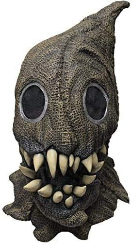 Sack Monster 26512 Scarecrow Full Head Costume Latex Mask Cosplay Adult One Size