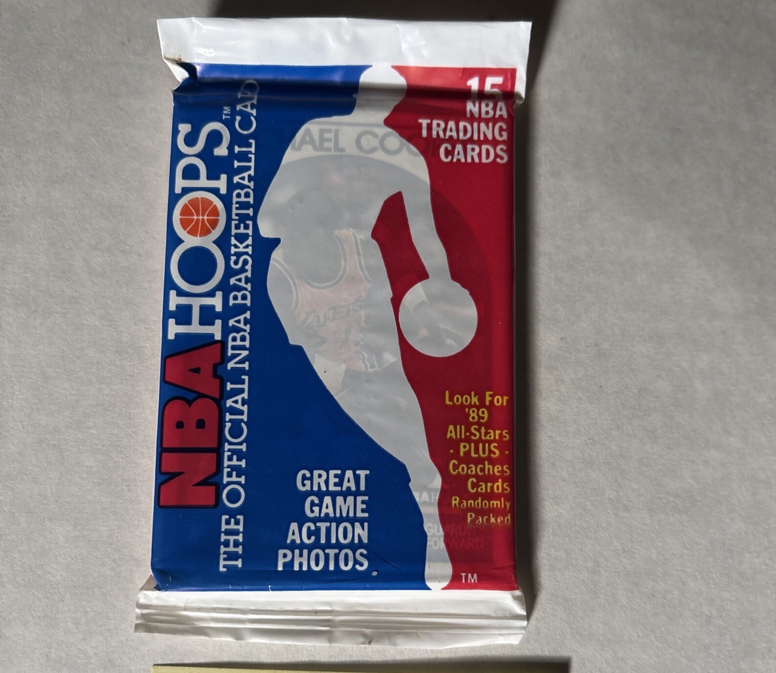 1989-90 NBA Hoops Basketball One (1) Factory Sealed Pack