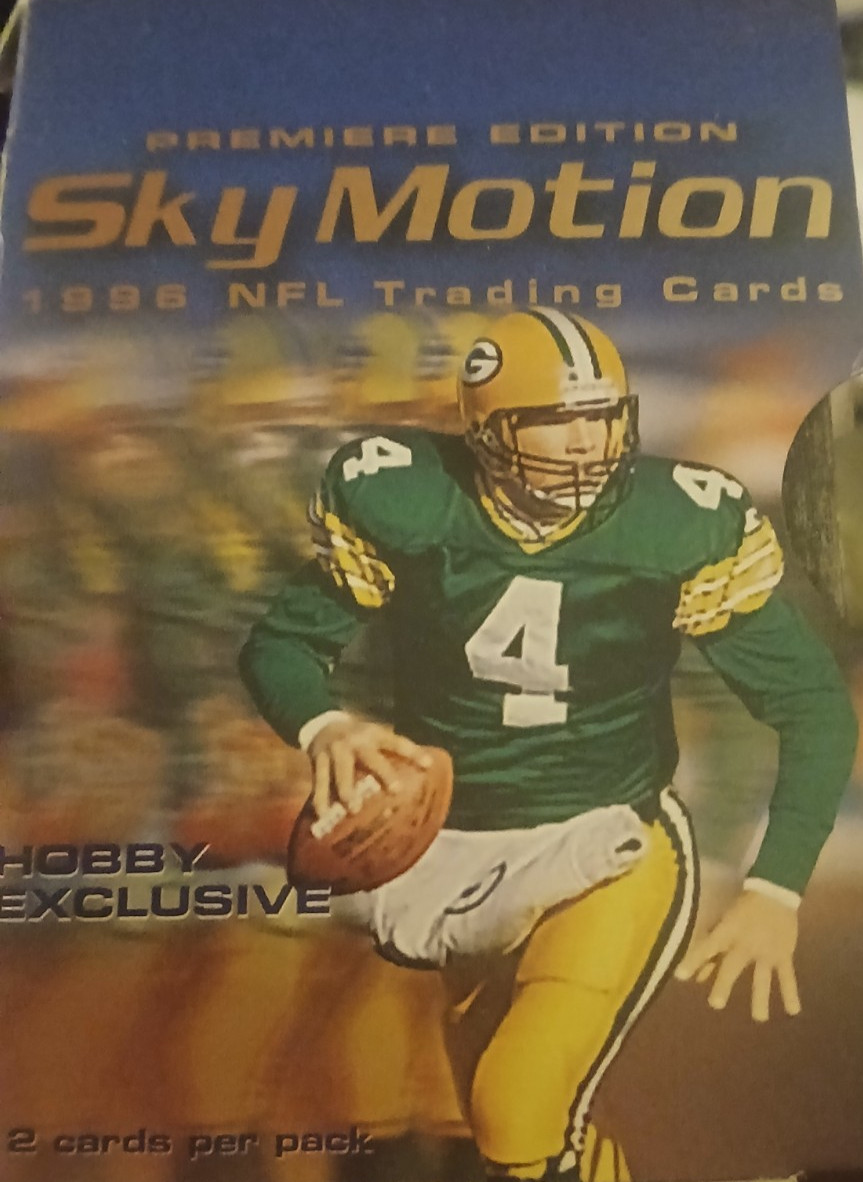 1996 Fleer Skybox Sky Motion Football Cards- Lot of 50 Unopened/Sealed Packs