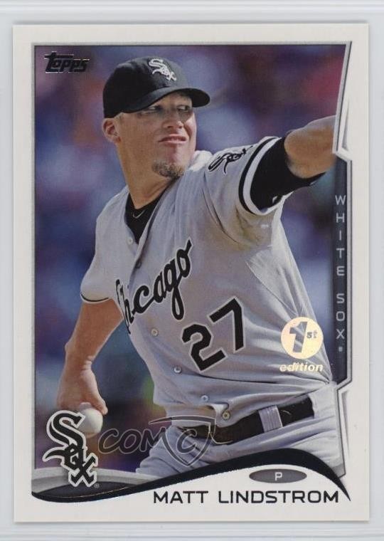 2014 Topps Access Pass Redemption 1st Edition /10 Matt Lindstrom #102 1h1