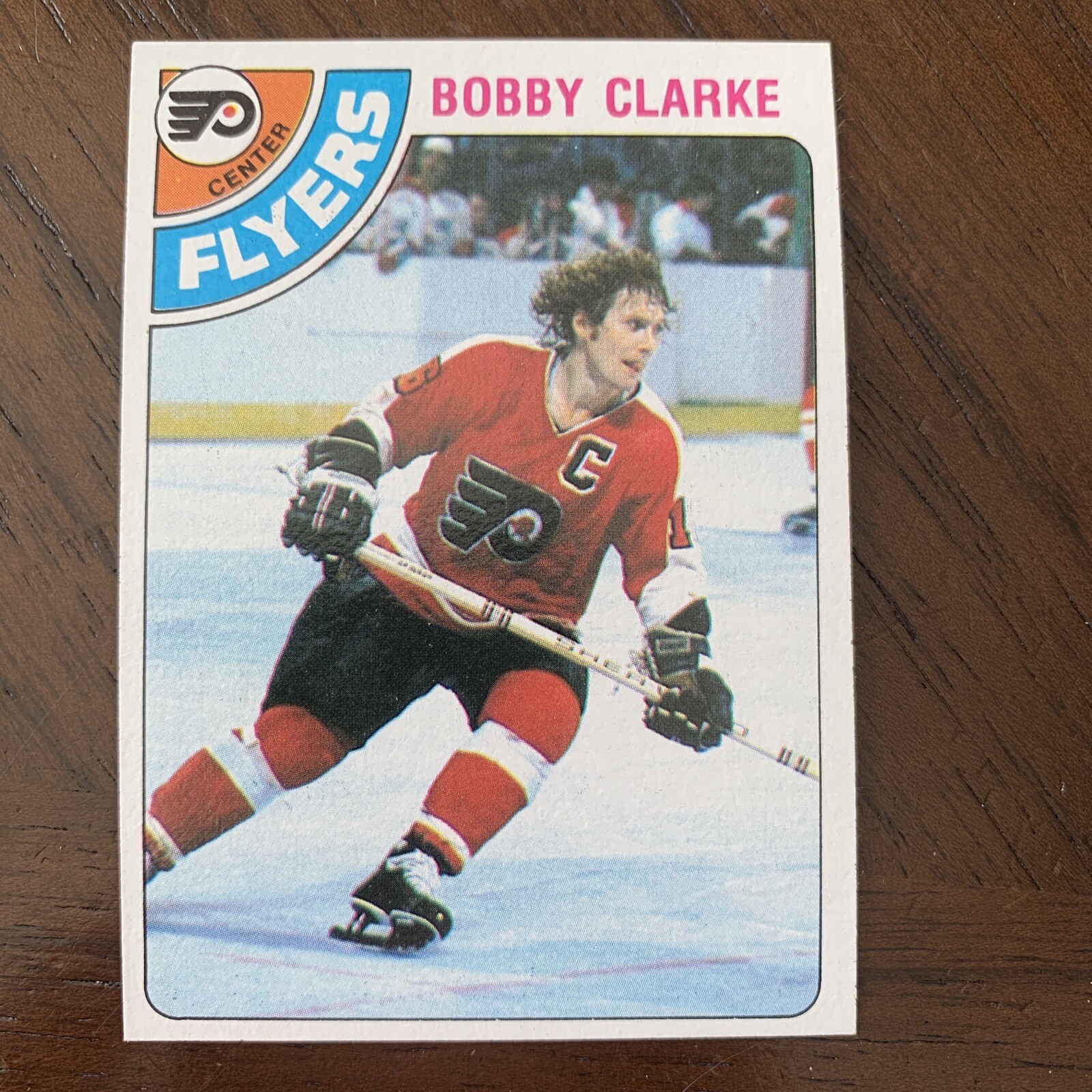 1978-79 TOPPS HOCKEY BOBBY CLARKE #215 FLYERS