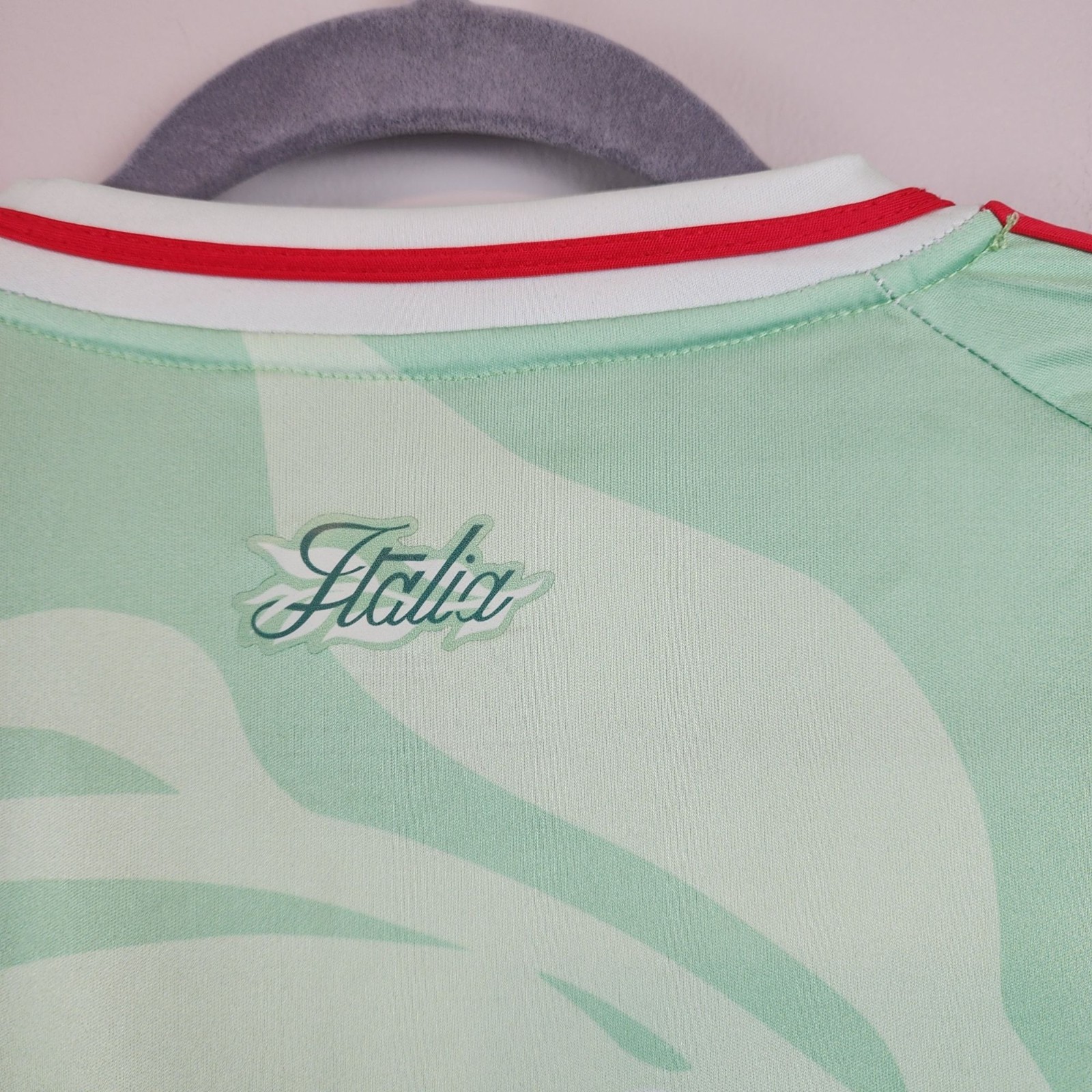 Adidas Italy Soccer Jersey sz M Men Away FIFA World Cup Qualifiers Green