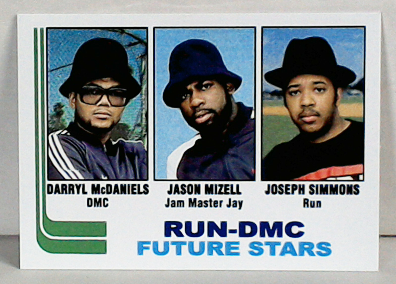 Run-DMC Future Stars: Custom-Designed Art Card Rap Hip-Hop
