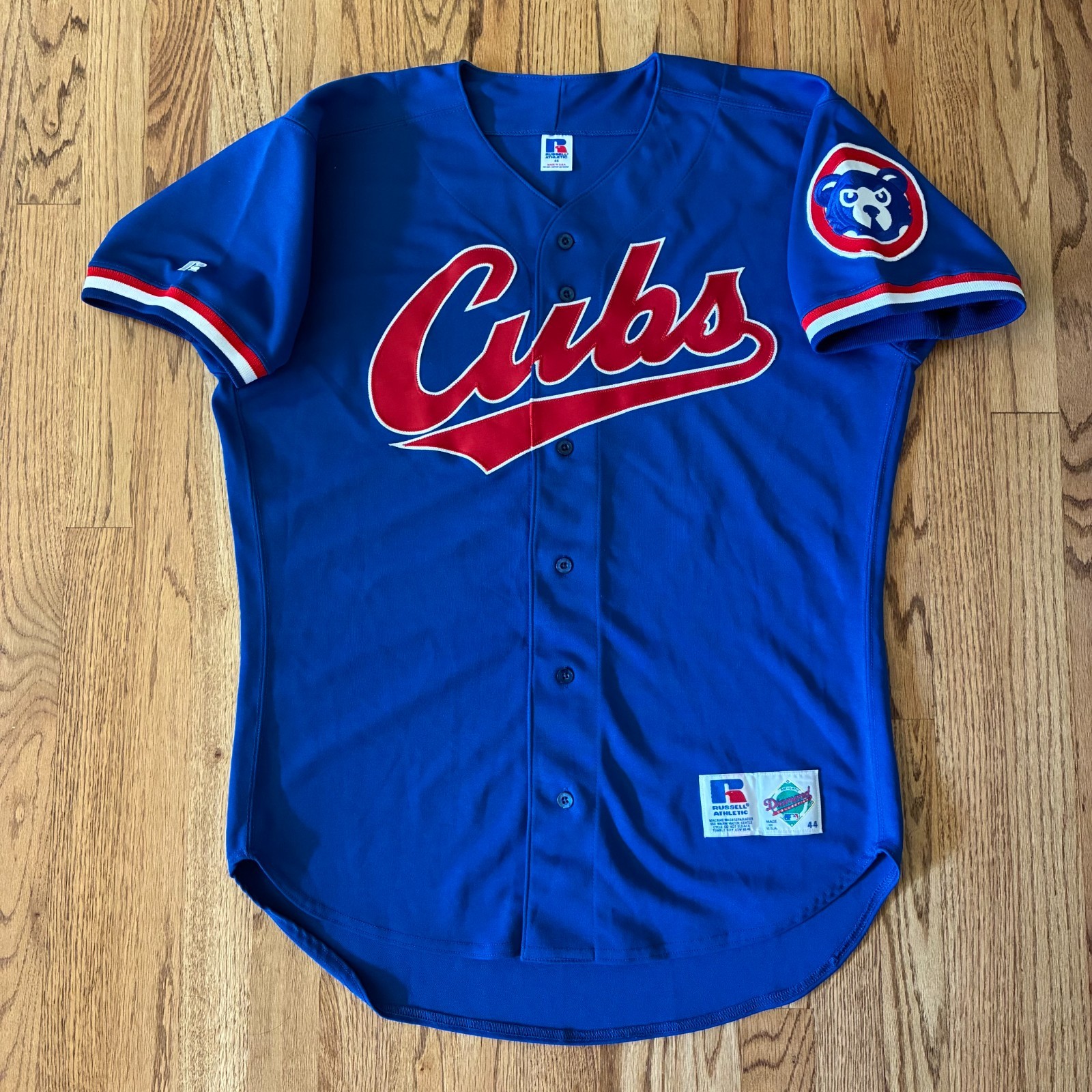 1994-1995 Chicago Cubs Russell Athletic Diamond Collection Jersey sz 44 L Large